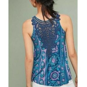 Akemi + Kin Epoca Lace Back Tank Top